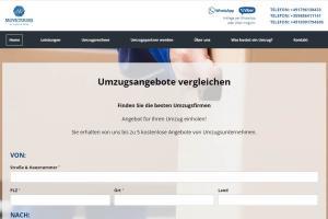 Сайт квартирных переездов по Германии - UMZUGSBORSE